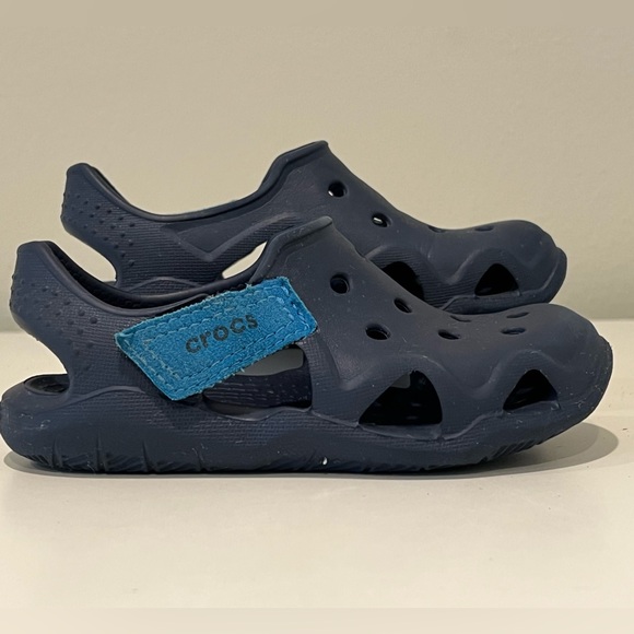 CROCS swift Boy’s slip-on sandals Size C9 - Picture 5 of 5